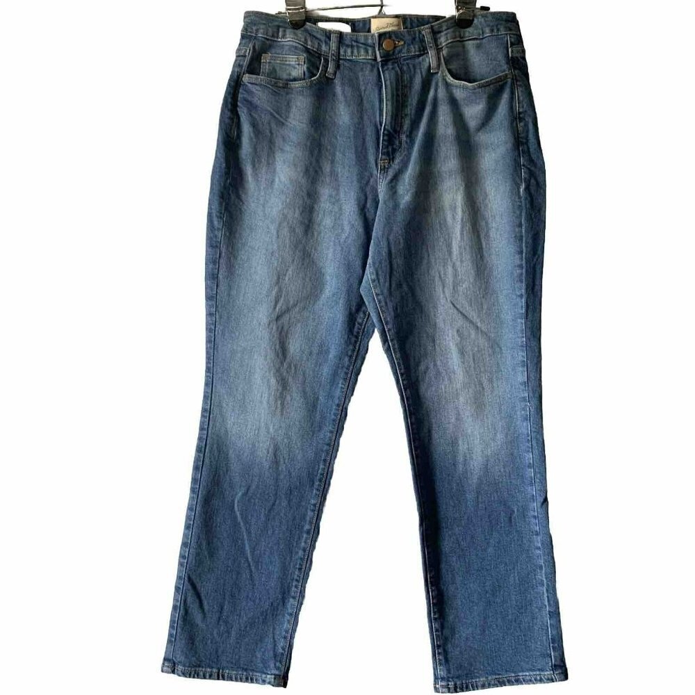 Universal Thread Jeans 12 High Rise Straight Medium Wash